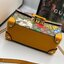 VIP 】หนังแท้ GUCCI MULTICOLOR SMALL GG FLORA BAMBOO PADLOCK BAG พร้อมส่งที่ไทย