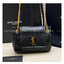 YSL mini nolita Black กระเป๋าสะพายดีไซน์หรูไซส์มินิ เกรดออริ สลับแท้ 1:1 ใช้ต่างประเทศได้ Nolita bag with front flap