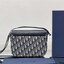 Dior Saddle Messenger Bag / Dior messenger bag / Beige and Black Oblique Jacquard เกรดเทพออริจินอล หนังแท้ ภาพถ่ายจากสินค้าจริง ใช้งานต่างประเทศได้