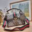 Gucci Queen Margaret Bee Bag / Gucci queen margaret crossbody handbag พร้อมส่ง กระเป๋าสะพายข้าง ดีไซน์สวย โดดเด่นไม่ซ้ำใคร เปิด-ปิดด้วยตัวกดล็อครูปผึ้ง พร้อมแท็กพวงหนังห้อยเก๋ๆ
