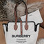 BURBERRY FRAGRANCES TOTE BAG WITH CLUTCH VIP / BURBERRY LARGE LONDON TOTE BAG