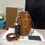 M.C.M Dessau Drawstring Bag in Visetos / M.C.M Mini bucket bag in Visetos and nappa leather กระเป๋าทรงบัคเก็ตเชือกรูด มีสายให้ 2 เส้น ถือหรือสะพายได้ ทรงสวยตั้งอยู่ทรง รุ่นลิมิเต็ดใหม่ล่าสุด สายยาว Crossbody ปรับระดับได้ เปิด-ปิดโดยเชือกรูด ภาพถ่ายจากสินค