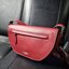 BURBERRY SMALL LEATHER OLYMPIA BAG กระเป๋าสะพายดีไซน์สุดล้ำ รูปทรงโค้งมนโดดเด่น แต่ละสีมีความยูนีคไม่เหมือนใคร เป็นไอเท็ม unisex หนุ่มๆใช้เท่ สาวๆใช้สวย วัสดุหนังสังเคราะห์นิ่ม สวยคม มีดีเทลลูกเล่นไม่ซ้ำ มีซิปด้านหน้า และช่องใส่บัตรด้านหลัง เปิด-ปิดด้วยกร