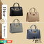 หนังแท้ DIOR Medium ST Honore Tote Collection Fall/Winter 2020-2021 มาในรูปแบบกระเป๋าทรงสี่เหลี่ยมที่ได้มาตรฐาน ทำจากหนังลูกวัว (Calfskin) ลายเกรน ซึ่งสื่อถึงความหรูหราได้อย่างลงตัว ตัวด้ามจับ มีการเย็บเข้าด้านในของกระเป๋าเพื่อเพิ่มความแข็งแรงทนทาน ด้านหน