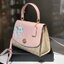 Coach Disney X Tilly Top Handle In Signature with Dalmatian Blossom/Light Khaki Multi Coated Canvas Satchel กระเป๋าถือและสะพายข้างรุ่นลิมิเตด คอลเลคชั่น Disney น่ารักมากค่ะ ใส่กระเป๋าสตางค์ใบยาวได้