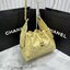 ORI หนังแท้ | 25cm CHANEL 25 Small Handbag Spring-Summer 2025 กระเป๋าสะพายรุ่นใหม่สุดฮอตแห่งปี หนังแท้ลายเกรน ที่สุดแห่งความไอคอนิก มาพร้อมใบเล็ก อะไหล่สีทองสวยหรู
