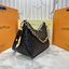 ORI หนังแท้ | LV Boulogne PM bag Monogram Empreinte leather กระเป๋าสะพายสุดไอคอนิกใช้งานได้หลายสไตล์ ประจำฤดูกาลในหนัง Monogram Empreinte มอบทางเลือกในการพกพาที่หลากหลายเช่นเดียวกับรุ่นแคนวาสดั้งเดิม