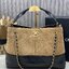 ORI หนังแท้ | CHANEL Shopping Bag 25A Suede Bag กระเป๋าสะพายทรงโท้ท ดีไซน์ใหม่หนังกำมะหยี่โทนน้ำตาล ใช้งานง่าย สวยหรูดูแพง ฐานหนังแท้สีดำตัดอย่างลงตัว
