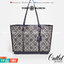 OUTLET 】TORY BURCH FACTORY MONOGRAM JACQUARD LARGE TOTE BAG (L) กระเป๋าถือหรือสะพายดีไซน์ยอดนิยมจาก TORY BURCH FACTORY OUTLET วัสดุ Woven Jacquard & Leather ทอลาย Jacquard Singnature แบรนด์รอบใบปราณีตสวยอยู่ทรงเป็นเอกลักษณ์ ใบใหญ่กำลังดี กว้างและจุได้เยอะ