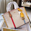 TORY BURCH SMALL CANVAS TOTE BAG กระเป๋าทรง SHOPPING ใบขนาดกลาง ผ้าแคนวาสคาดหนังแท้