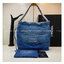35cm Chanel 22 Denim Bag / Chanel Tote Bag กระเป๋าสะพายทรงโท้ทเดนิม ยีนส์ เท่ๆ คูลๆ งานเดนิมฟอกดีเทลความสวยมาก เป็นทรงโท้ทที่ได้รับการตอบรับดีมาก เกินต้านที่สุดกับไอเท็มนี้
