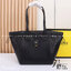 พร้อมส่ง 3 สี FENDI Origami Large Brown FF jacquard fabric bag / FENDI Tote Bag กระเป๋าทรงโท้ทใบใหญ่ สะพายได้2ทรงรูปลักษณ์สวยงามทันสมัย 🧡 เกรดออริจินอล 1:1 สลับแท้