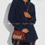 COACH Turnlock Lunchbox Pouch In Signature Canvas COACH Lady กระเป๋าสะพาย FM1981-144