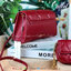 Charles & Keith Padded Double Pocket Shoulder Bag กระเป๋าสะพายข้างใบเก๋ (มีใบลูกให้) ด้วยดีไซน์ที่มีเอกลักษณ์เฉพาะตัว อะไหล่สีทองเพิ่มความหรูหรา ตัดกับตัวฝากระเป๋าที่มีการเดินด้ายเพิ่มดีเทล คือเริศมากๆ เปิดปิดแบบตัวหมุนล็อก มีช่องแม่เหล็กด้านหน้าใส่ iPhon