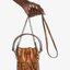 FENDI MON TRESOR MINI LEATHER BUCKET IN BROWN ทรงขนมจีบสุดฮิต! เปิดปิดด้วยตัวเปิดแบบรูด ภายในมีช่องใส่ของหลัก ใส่กระเป๋าสตางค์กลาง + มือถือได้ ทรงนี้กำลังมาแรงมาก อะไหล่ทอง มีสายให้สองแบบ ปรับเปลี่ยนลุคได้ง่าย พร้อมส่งที่ไทยราคาสุดคุ้มห้ามพลาดค่ะ!