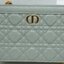 Caro Every Dior Pouch / Dior Clutch Bag Cloud Supple Cannage Leather กระเป๋าทรงคลัชพอช หนังแท้ ทรงเสนห์ผสมผสานดีไซน์ทันสมัยและใช้งานง่ายได้จริงหลายโอกาส เกรดท็อปออริ เทียบแท้ 1:1 ใช้งานต่างประเทศ