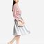 CHARLES & KEITH PUSH-LOCK CHAIN SLING BAG Best seller กระเป๋าอยู่ทรงสวย วัสดุลายคาร์เวียร์หนังสวยใช้ เปิดปิดด้วยตัวล็อค ด้านในมีช่องซิป 1 ช่อง จะสะพาย แบบสายโซ่คู่/เดี่ยวก็สวยน่ารักค่ะ