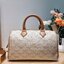 M.C.M SMALL ELLA BOSTON BAG IN LAURETOS กระเป๋าสะพายไอคอนิกโมโนแกรมใหม่ เกรดท็อปออริ สลับแท้ 1:1 เกรดดีสุด ใช้ต่างประเทศได้