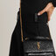 หนังแท้ YSL SAINT LAURENT SUNSET MEDIUM IN SMOOTH LEATHER SHOULDER BAG - BLACK