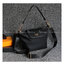 PRADA MINI WITH ZIP / PRADA nylon crossbody bag วัสดุ Nylon เนื้อหนาคุณภาพดีตามแบบฉบับแบรนด์ ด้านหน้าประดับโลโก้แบรนด์ สามารถสะพายได้ 2 แบบ