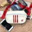 Adidas mini waist bag กระเป๋าสะพายคาดอกหรือคาดเอวขนาดมินิ วัสดุหนังpuลายหนังแกะเทียม มีช่องซิปใช้งาน2ช่อง ใส่โทรศัพท์มือถือได้ทุกรุ่น สายสะพายปรับความยาวได้ฟรีไซส์ ออกแบบมาเพื่อใช้งานได้ทั้งหญิงและชายเลยคร้า!!