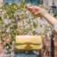 CELINE TRIOMPHE SHOULDER BAG งานหนังทั้งใบลายสวยหรู ด้านในเปิดด้วยด้วยที่บีบโลโก้อะไหล่ทอง จุของได้กำลังดี ใส่โทรศัพท์ กระเป๋าสตางค์ใบสั้น ของจุกจิกได้ เหมาะกับสาวๆในวันที่อยากสะพายชิลๆ ห้ามพลาดค่ะ!