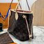 TOP ORI หนังแท้ | LV Neverfull PM bag Monogram Canvas กระเป๋าสะพายทรงโท้ท PM ดีไซน์คลาสสิกเหนือกาลเวลาเข้ากับดีเทลที่สืบทอดมายาวนาน Monogram แคนวาสแต่งขอบหนัง ดีไซน์พื้นที่ด้านในกว้างทว่าดูเพรียวบาง