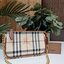 BURBERRY FRAGRANCES CLUTH BAG VIP GIFT WITH PURCHASE (GWP) คลัชพรีเมี่ยมกิ๊ฟ Limited Edition รุ่นหายาก จาก BURBERRY FRAGRANCES COUNTER หนังลาย Vintage Signature สุดคลาสสิค มาพร้อมสายโซ่คล้องมืออะไหล่ทอง เปิดปิดด้วยซิปสะดวกใช้ สามารถใส่มือถือ เงิน บัตรเครด