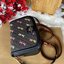 OUTLET 】COACH SADDLE BAG WITH HORSE AND CARRIAGE DOT PRINT (COACH C4059) กระเป๋าสะพายข้าง ลายม้าและรถลาก item ใหม่ที่สาวๆต้องมีนาทีนี้ห้ามพลาด รูปทรงโค้งมน วัสดุ พีวีซี ผ้าใบเคลือบพิมพ์ลายเป็นหนังเรียบ ทนทานและกันคราบสกปรกทั้งสี่ด้านเป็นหนังคุ้มสุดๆ ภายใน