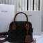 ORI หนังแท้ | CELINE TEEN HONORINE BAG IN Triomphe Canvas and Leather กระเป๋าสะพายทรงอัลม่าโท้ท พร้อมหูจับในตัว สวยเรียบหรู