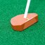 LAB GOLF OZ.1 ORANGE PUTTER 34 INCH PUTTER 34" 69* ACCRA GRAPHITE OZ 1 + HEADCOVER
