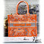DIOR Book Tote Fluorescent Orange Toile de Jouy Transparent Canvas เกรดออริจินอล ภาพสินค้าถ่ายจากงานขายจริงใช้งานต่างประเทศได้