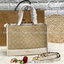 ของแท้ 100% COACH DEMPSEY CARRYALL IN SIGNATURE CANVAS ((1955)) น้ำตาลอ่อน