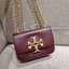TORY BURCH ELEANOR SMALL CONVERTIBLE SHOULDER BAG ฮอตไอเท็ม รุ่นนี้ขายดีขายหมด คัมแบค!! สวยหรู คุณหนู ผู้ดี!! หายากมากที่สุด!! กระเป๋าสะพายข้าง ดีไซน์อยู่ทรง ขนาดกำลังสะดวกใช้สำหรับสาว วัสดุหนังแท้เต็มใบ สีทูโทน เปิด-ปิดด้วยแถบแม่เหล็ก ภายในแบ่งสัดส่วนได้
