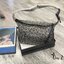 LOEWE Cubi Anagram Small Leather-trimmed Logo-jacquard / LOEWE HANDTASCHE 'CUBI ANAGRAM SMALL' HELLGRÜN คอลเลคชั่นยอดฮิต กับ 4 สีใหม่ล่าสุด กระเป๋าทรงพอช ใบกำลังสวย ดีไซน์ดีเทลน่ารัก