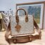 M.C.M HIMMEL SMALL TOTE IN LAURETOS ดีไซน์ละมุน น่าใช้มากๆ ต้อนรับลวดลาย lauretos ไอคอนิกโมโนแกรมใหม่ ที่สวยแตกต่าง กระเป๋าทรงโท้ท โทนสีเรียบหรู