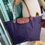 LONGCHAMP LE PLIAGE ORIGINAL SHOULDER BAG L (หูยาว ฝาน้ำตาล) กระเป๋าสะพายไหล่ รุ่น Original มีเอกลักษณ์อันโดดเด่นของรุ่นไอคอนนิค