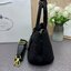 ORI หนังแท้ | Prada Jardinière linen blend mini-bag / Prada Tote Bag กระเป๋าทรงโท้ทใบเล็กน่ารัก ผ้าลินินผสม มาพร้อมดีไซน์ทันสมัย