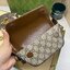 GUCCI GG top handle mini bag with Web in Brown เกรดเทพออริจินอล 1:1 ใช้งานต่างประเทศได้ รุ่นใหม่ล่าสุด ฉลองปีกระต่ายด้วยความสดใส เริ่มต้นปีกระต่ายและฤดูใบไม้ผลิอย่างสดใส GG