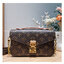 LV Pochette Metis East West Monogram Canvas กระเป๋ามัลติฟังก์ชั่น ดีไซน์กะทัดรัด สะดวกพกพามากๆ และพิเศษสุดๆมีสายมาให้ถึง 2 แบบ