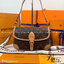 ORI หนังแท้ | LV Diane Monogram Empreinte leather bag กระเป๋าสะพายทรง Satchel หนังปั้มลาย Monogram Empreinte ดีไซน์โดดเด่นอันเป็นเอกลักษณ์ สายสะพายหนังแบบถอดได้สามารถใช้สะพายไหล่หรือถือพกพา