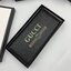 GUCCI MEN WALLET / GUCCI LONG WALLET / GUCCI WALLET กระเป๋าสตางค์ใบยาวผู้ชาย งานหนังแท้ ผสมผสานความสง่างามและคลาสสิกที่เข้ากับยุคสมัย ด้านหน้าโดดเด่นด้วยซิกเนเจอร์แบรนด์ เป็นอีกหนึ่งรุ่นที่ดาราเชเลปใช้กันเยอะมาก พร้อมส่งที่ไทย ภาพสินค้าถ่ายจากงานขายจริง ใ