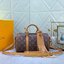LV Keepall Bandouliere 25 Monogram Canvas กระเป๋าสะพายใบเล็กโมโนแกรม รุ่นใหม่ห้อยพู่ เกรดออริ 1:1 ใช้งานต่างประเทศได้