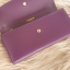 Coach long wallet กระเป๋าสตางค์ใบยาว วัสดุ pu. อะไหล่รมดำ เปิดปิดแบบฝาปิดกระดุม ภายในมีช่องใส่บัตร, ธนบัตร และช่องซิปใส่เหรียญ ด้านหลังมีอีก 1 ช่องค่ะ