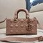 DIOR LADY D-JOY BAG Cannage Calfskin with Diamond Motif / CD LADY D-JOY BAG ดีไซน์ใหม่ อัพเลเวลความหรู กับกระเป๋าสะพายข้างที่รอบนี้ดีไซน์รูปทรงโฉมใหม่ ใช้งานง่ายขึ้น