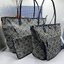 ORI หนังแท้ | Tory Burch T Monogram zip tote bag กระเป๋าทรงโท้ทใบใหญ่ทรงกว้างพร้อมใบเล็กเข้าเซ็ท งานผ้าแจ็คการ์ดตัดขอบหนัง เดอะเบสท์ เซลเลอร์!! ที่สุดของไอเท็มยอดฮิตติดอันดับ ขายดี ขายได้ตลอด ลายโมโนแกรมสุดคลาสสิค สาวๆว่าต้องมีติดบ้านจริงๆน้า