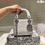DIOR Lady Himalayan Crocodile Bag กระเป๋าเลดี้ดิออร์รุ่นลิมิเต็ด หนังลายจระเข้สวยหรูดูแพงที่สุด ควรมีที่สุดเลยค่าสาวๆ งานจริงสวยกริบใบมินิน่ารัก ปังสุด ราคาสุดคุ้มค่า