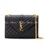 หนังแท้ YSL Saint Laurent Large Cassandra quilted shoulder bag กระเป๋าสะพายใบใหญ่ ดีไซน์ทรงสวยหรู ตอบโจทย์ได้ทุกสไตล์ ภาพสินค้าถ่ายจากงานขายจริง ใช้งานต่างประเทศได้