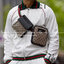 หนังแท้ Gucci GG Supreme belt bag - Neutrals A two-pouch belt bag in GG Supreme canvas with black leather trims. กระเป๋าคาดอก/คาดเอว อีกรุ่นหนึ่งที่หลายคนตามหา งานออริสวยมาก ทำจากหนังแท้ สามารถใช้ได้ทั้งผู้ชายแล้วก็ผู้หญิงสามารถคาดเอวหรือคาดอกก็ได้ พร้อมส