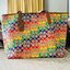 COACH CITY TOTE IN RAINBOW SIGNATURE CANVAS C4181 กระเป๋าสะพายข้างทรงโท้ทใบใหญ่ หนังลาย C สกรีนลายโค้ช รุ่นนี้ ปากกระเป๋าไม่มีชิป มีกระดุม แม่เหล็ก ด้านในมีช่องซิปไว้ใส่กระเป๋าเงินได้คะ เป็น รุ่นยอดนิยมคะ จุของได้เยอะมาก